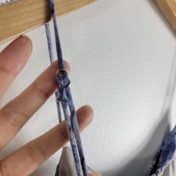 New Saints + Secrets Marbled Ruched Draped Cowl Bust Midi Slip Dress - Picture 11 of 15